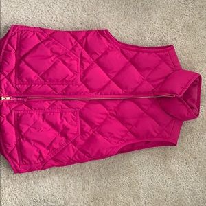 JCrew quilted vest